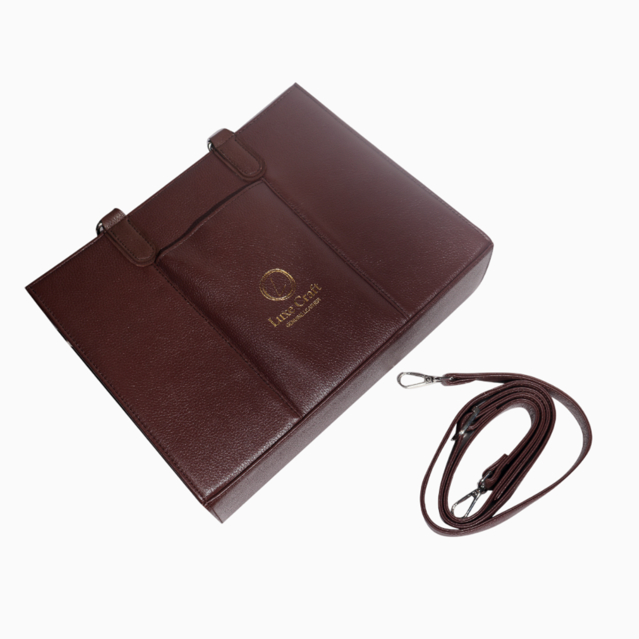 LuxeCraft Structured Shoulder Bag
