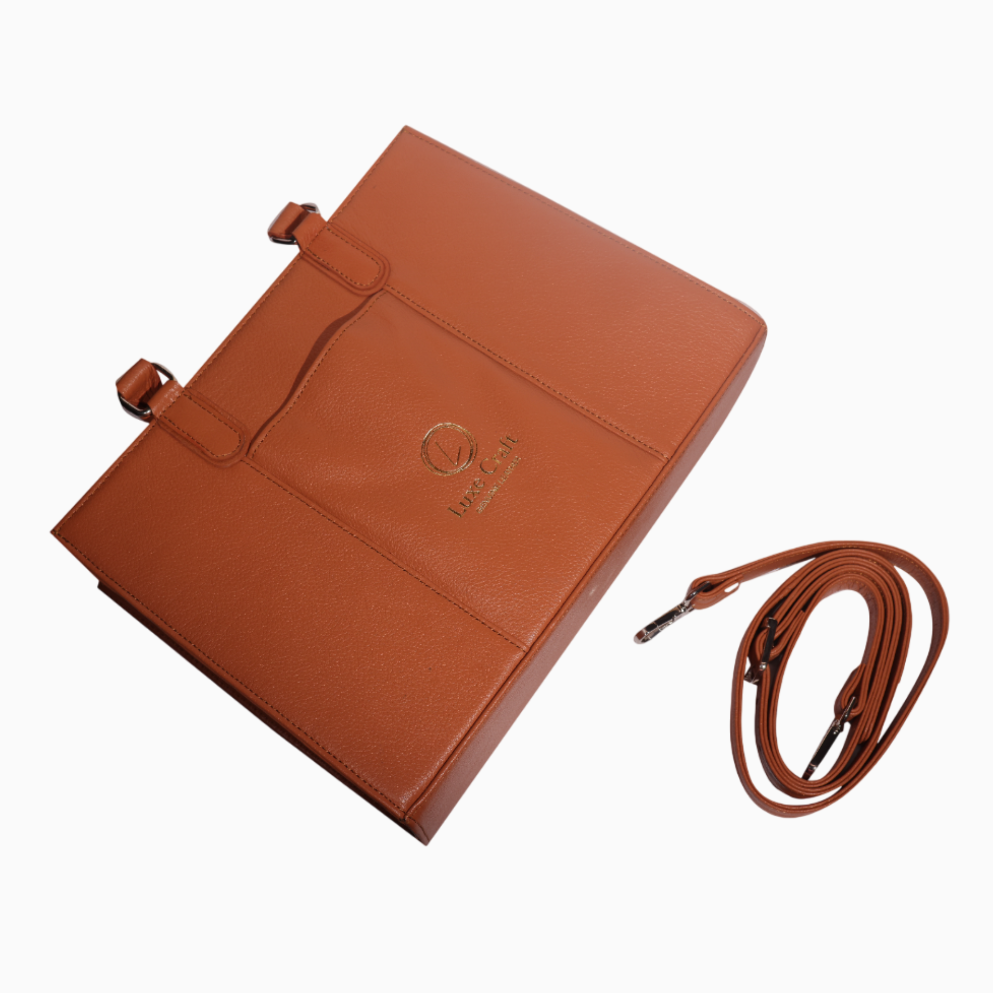 LuxeCraft Structured Shoulder Bag